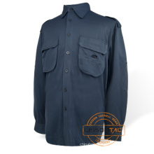 Tactique chemise adopte confortable et respirant coton/polyester de conception simple adaptée pour militaires